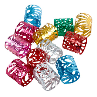 O! Beautiful Braid Decorations Filigree Tube 36pcs (Multi)
